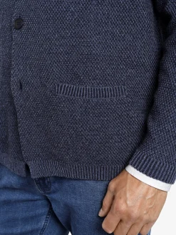 Jan Vanderstorm Herren Strickjacke - ASGER in blau