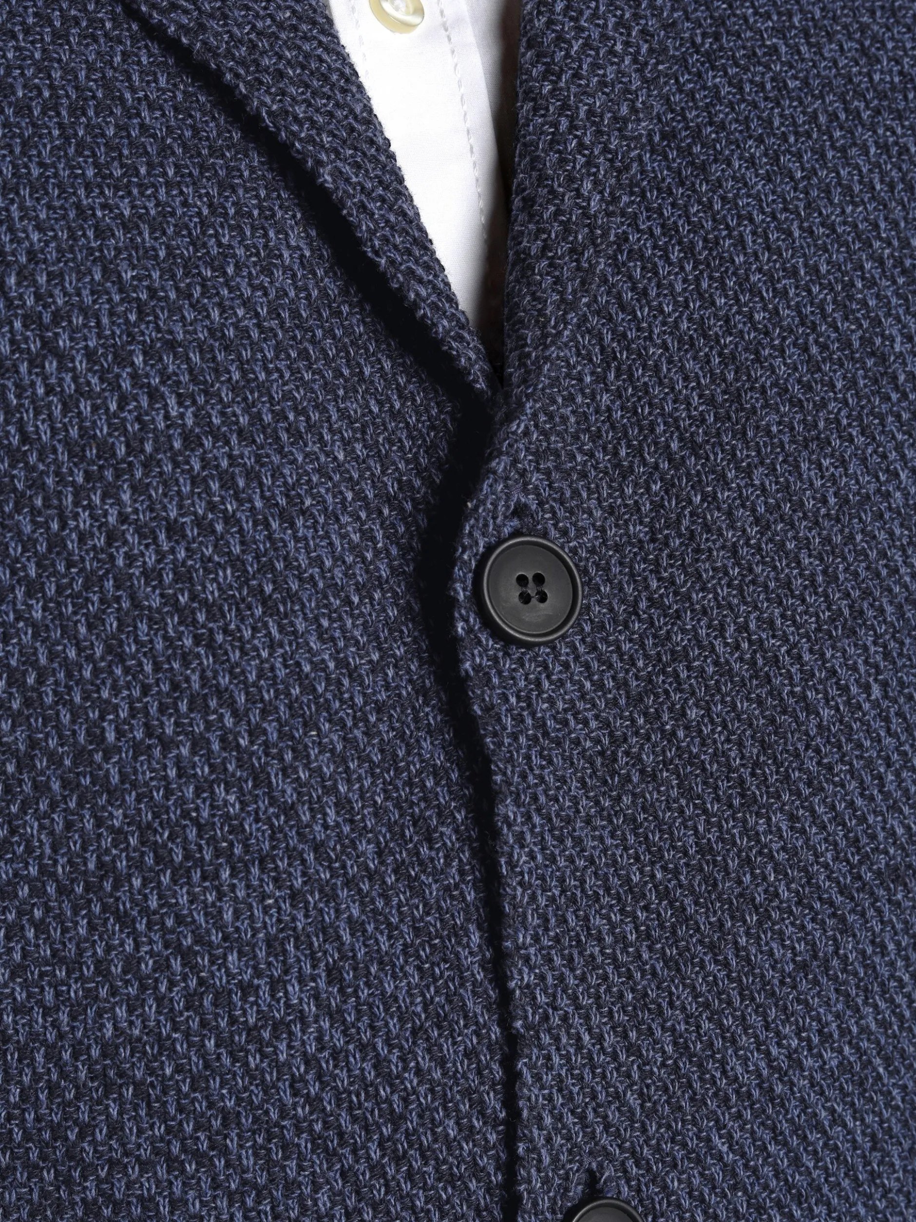 Jan Vanderstorm Herren Strickjacke - ASGER in blau