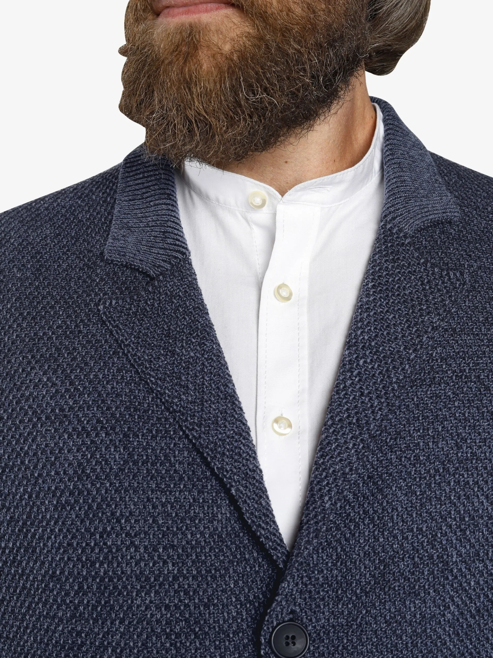 Jan Vanderstorm Herren Strickjacke - ASGER in blau