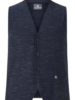 Jan Vanderstorm Herren Sweatweste - AHLMANN in blau