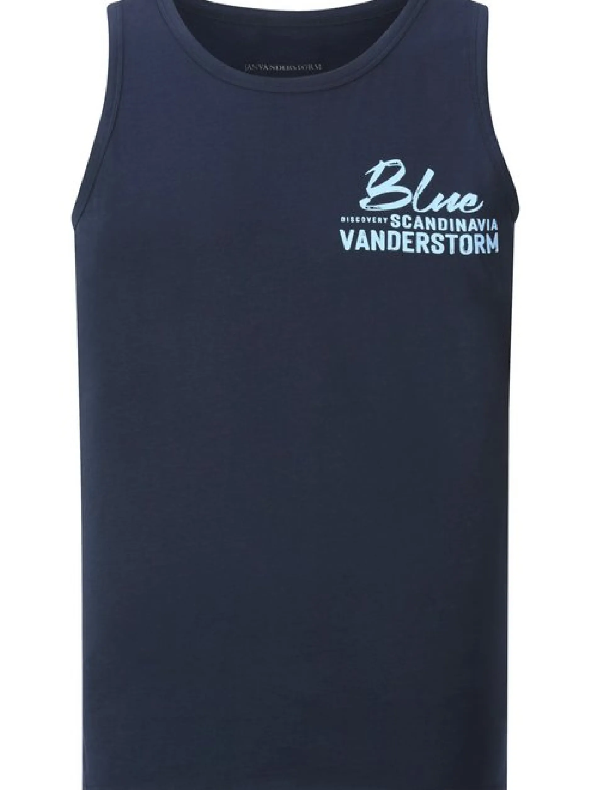 Jan Vanderstorm Herren Tanktop - FELTON in blau