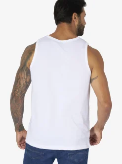 Jan Vanderstorm Herren Tanktop - OLOF in weiß