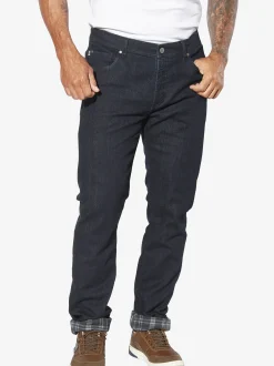 Jan Vanderstorm Herren Thermojeans - GUNNSTAD in rinsed blau