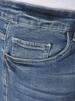 Jan Vanderstorm Herren Tiefbundjeans - FJORDSEN in blau