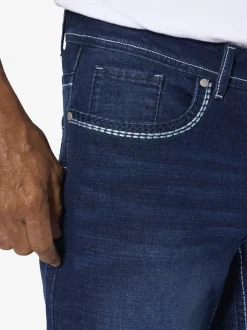 Jan Vanderstorm Herren Tiefbundjeans - MORTEN in blau