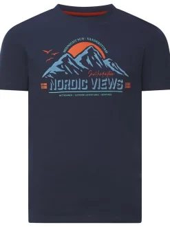 Jan Vanderstorm Herren T-Shirt - SVENBOR in blau