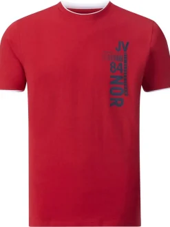 Jan Vanderstorm Herren T-Shirt - FLEMMING in rot