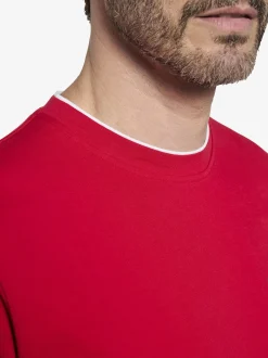Jan Vanderstorm Herren T-Shirt - FLEMMING in rot