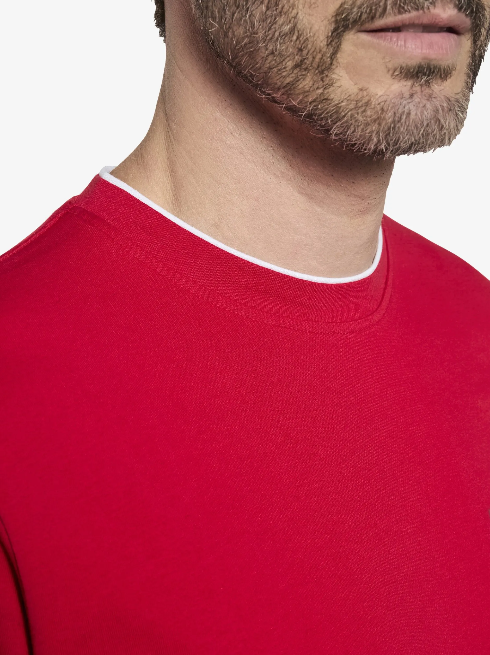 Jan Vanderstorm Herren T-Shirt - FLEMMING in rot