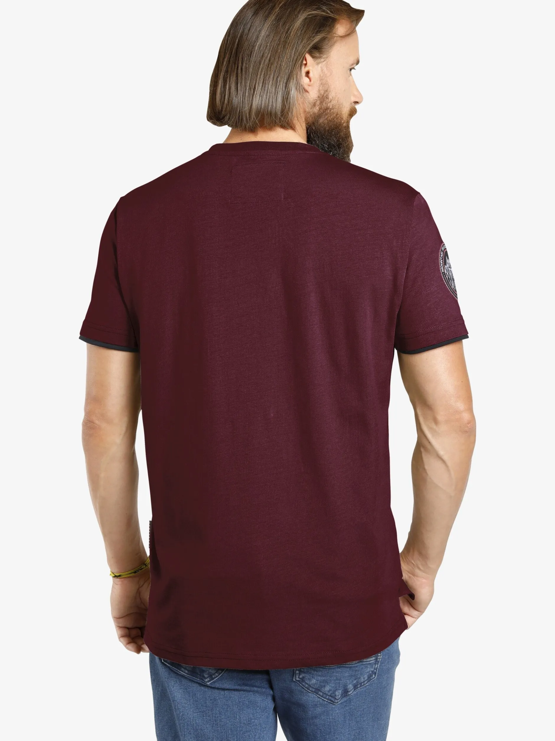 Jan Vanderstorm Herren T-Shirt - SÖLVE in rot