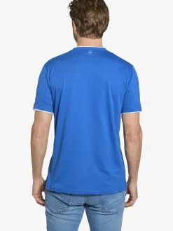 Jan Vanderstorm Herren T-Shirt - FLEMMING in royal blau