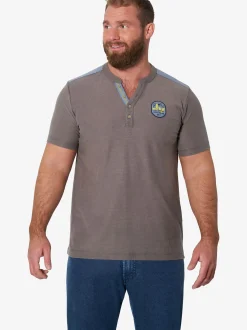 Jan Vanderstorm Herren T-Shirt - DOMALDOR in grau