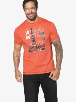 Jan Vanderstorm Herren T-Shirt - MORKHEIM in orange