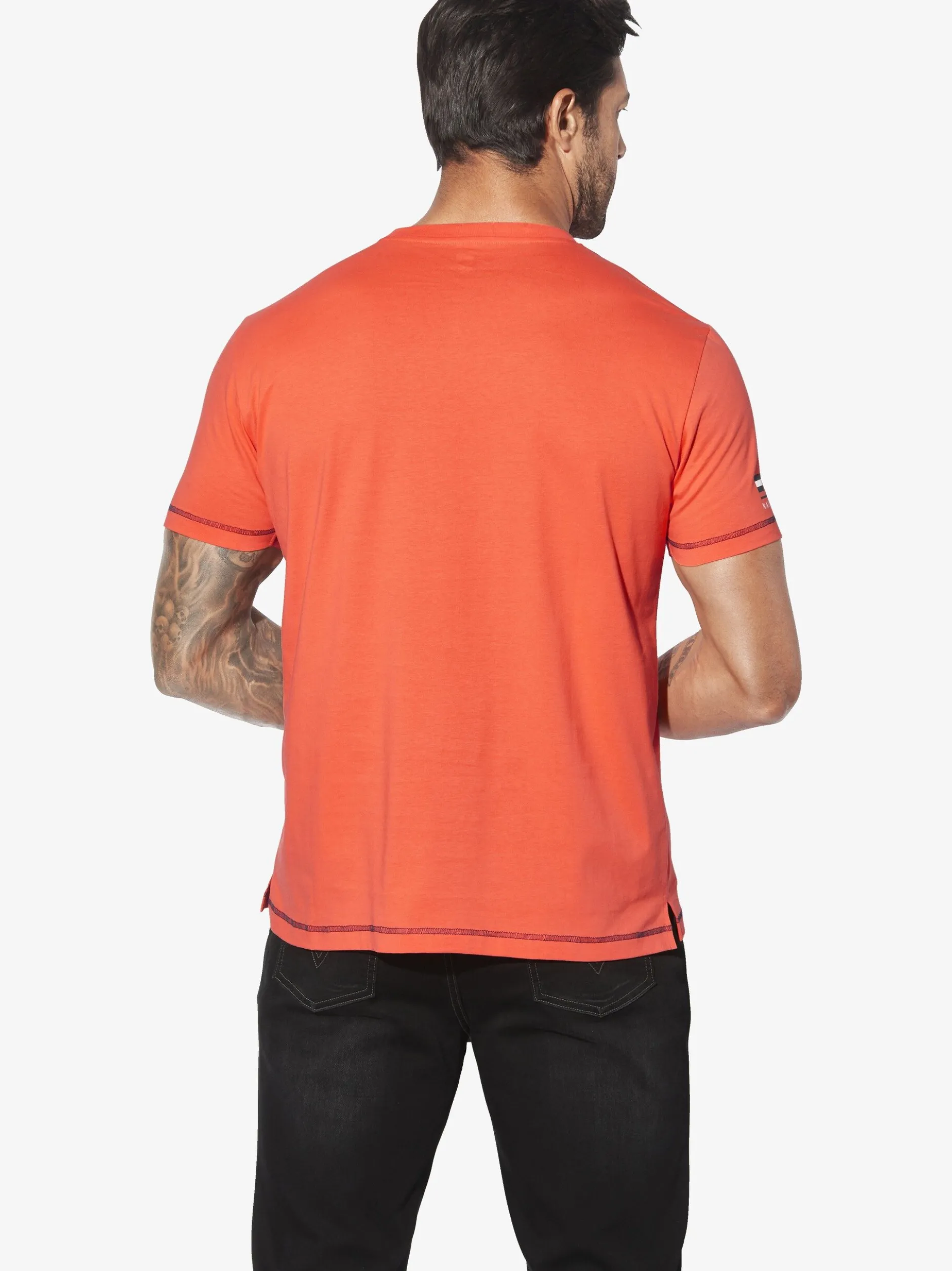 Jan Vanderstorm Herren T-Shirt - MORKHEIM in orange