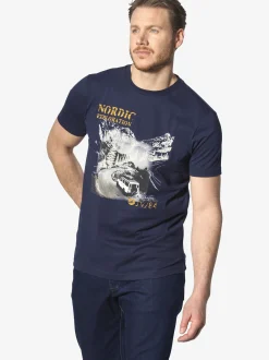 Jan Vanderstorm Herren T-Shirt - HAKSE in blau