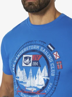 Jan Vanderstorm Herren T-Shirt - TERNO in royal