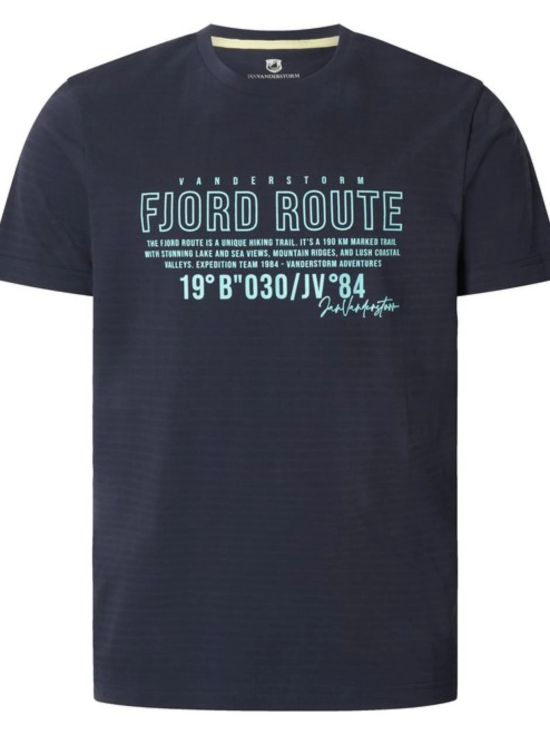 Jan Vanderstorm Herren T-Shirt - NIORD in blau