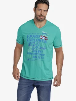 Jan Vanderstorm Herren T-Shirt - NORDGER in grün