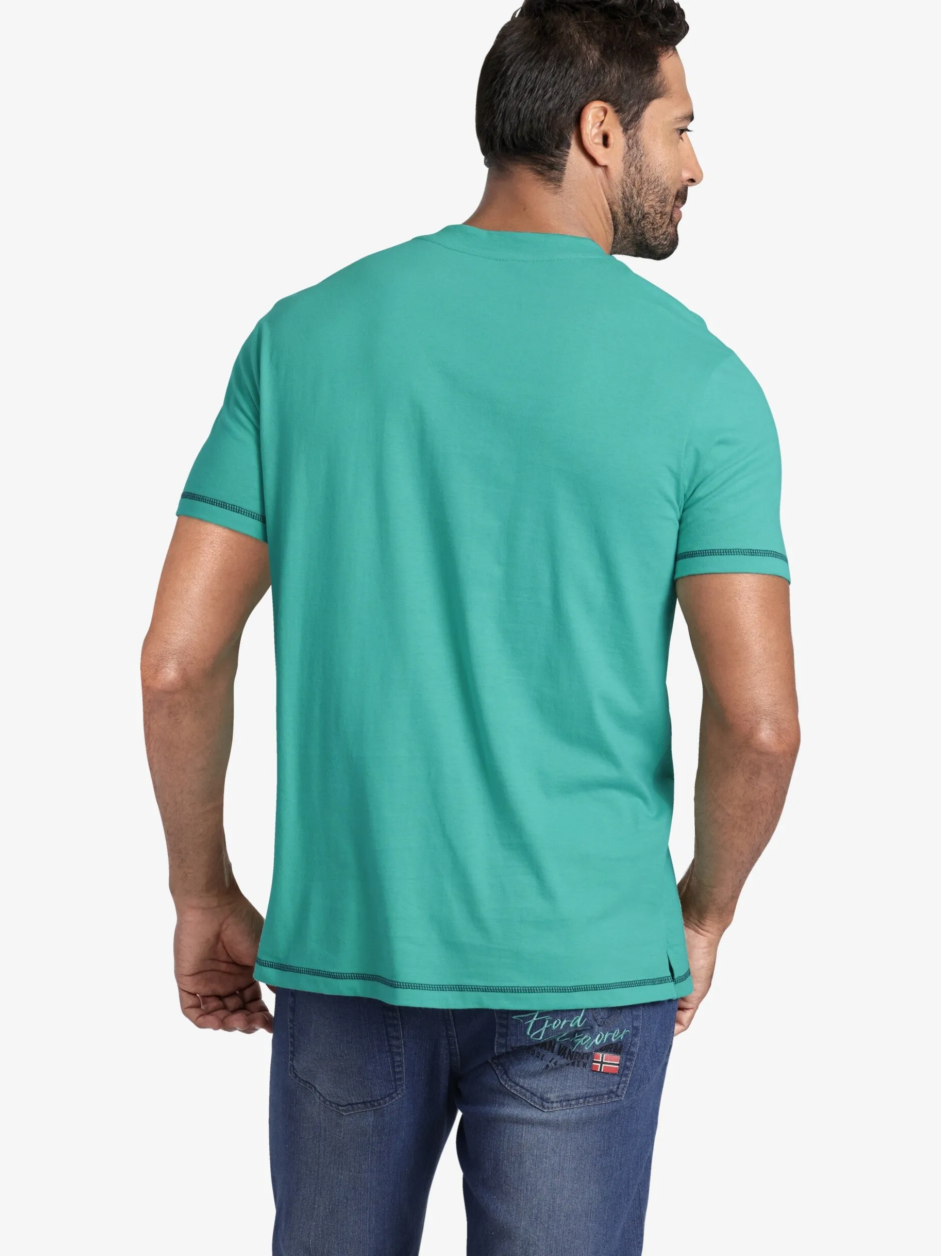 Jan Vanderstorm Herren T-Shirt - NORDGER in grün
