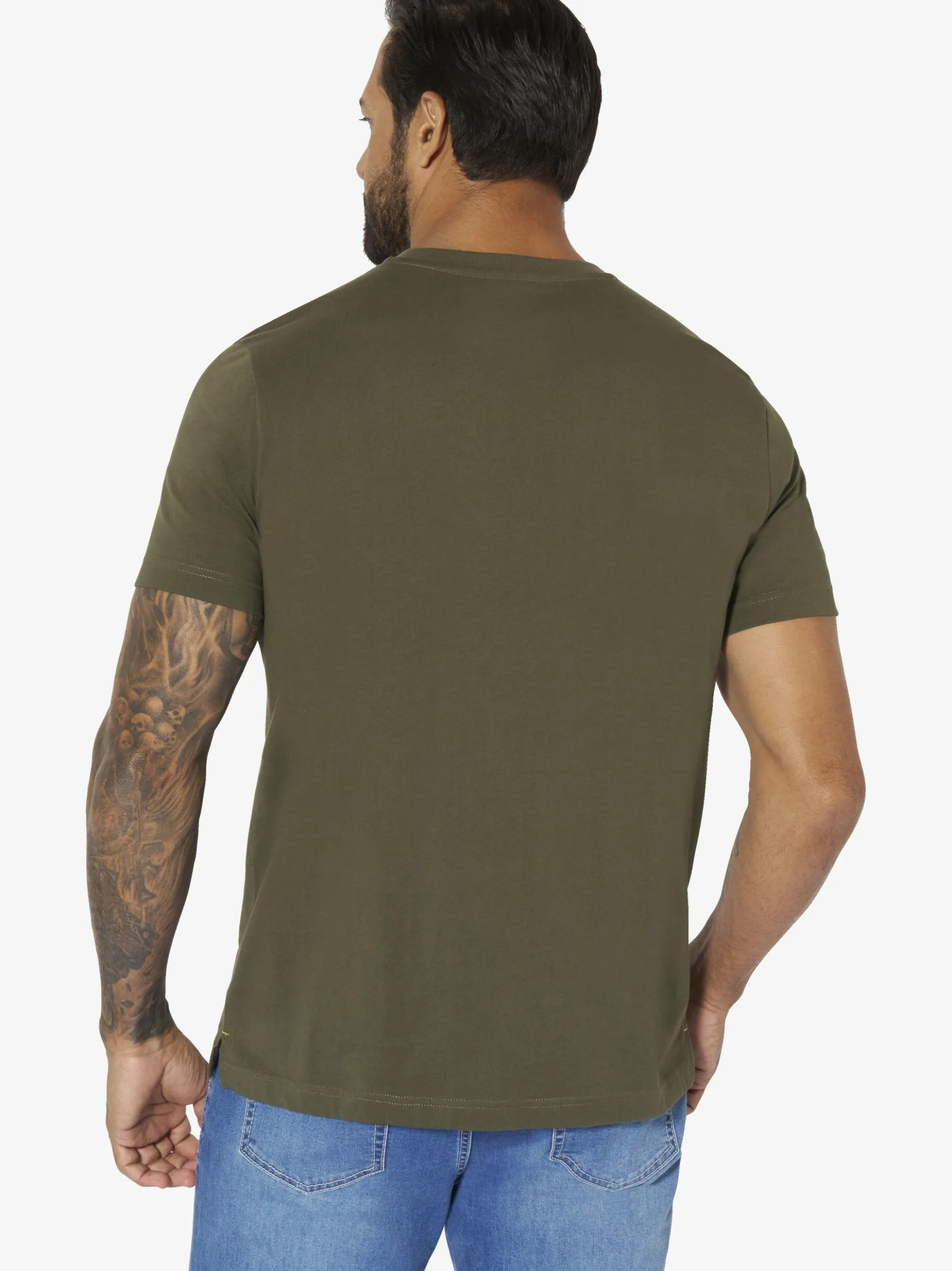 Jan Vanderstorm Herren T-Shirt - BALVAR in khaki