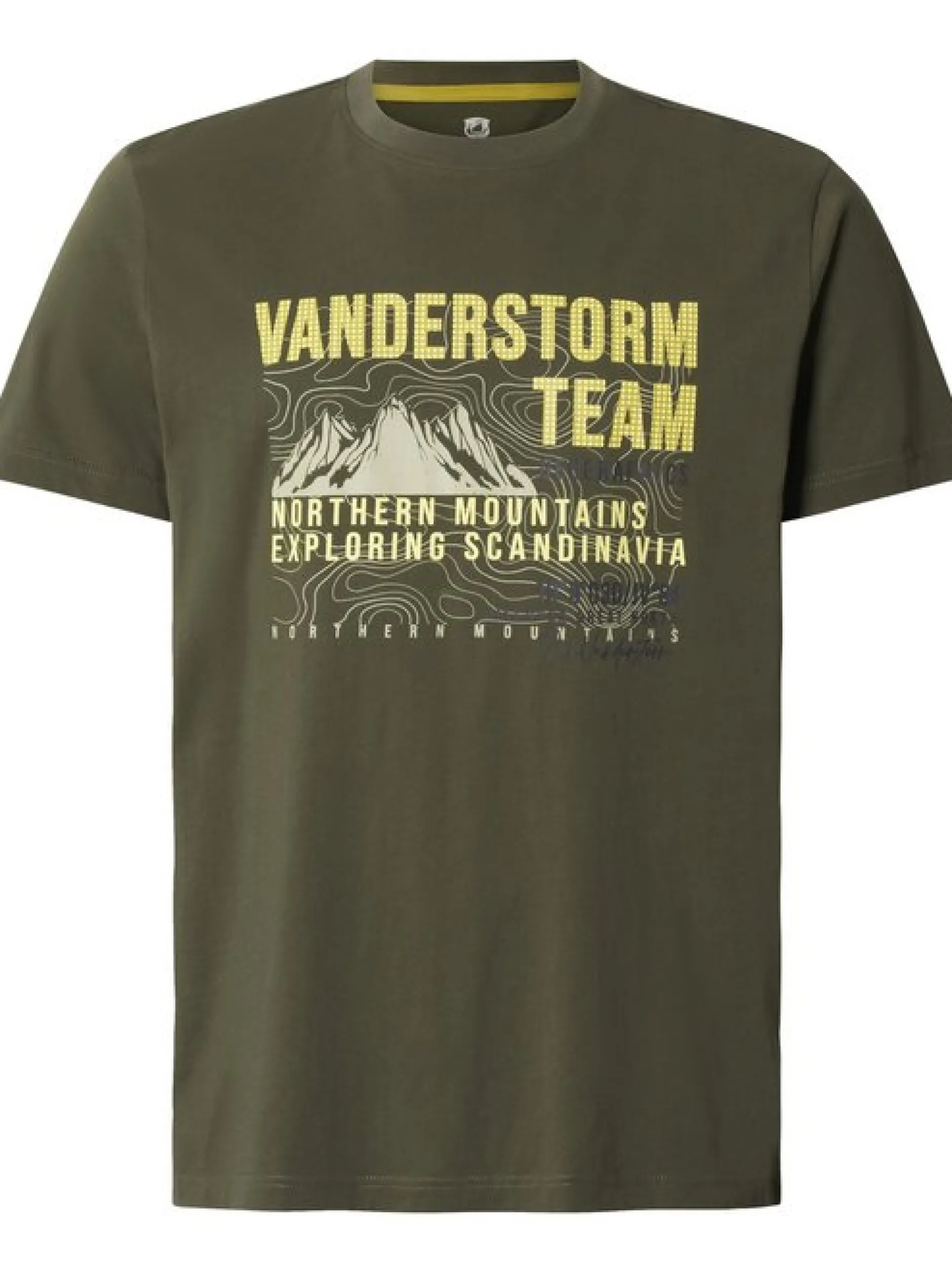 Jan Vanderstorm Herren T-Shirt - BALVAR in khaki