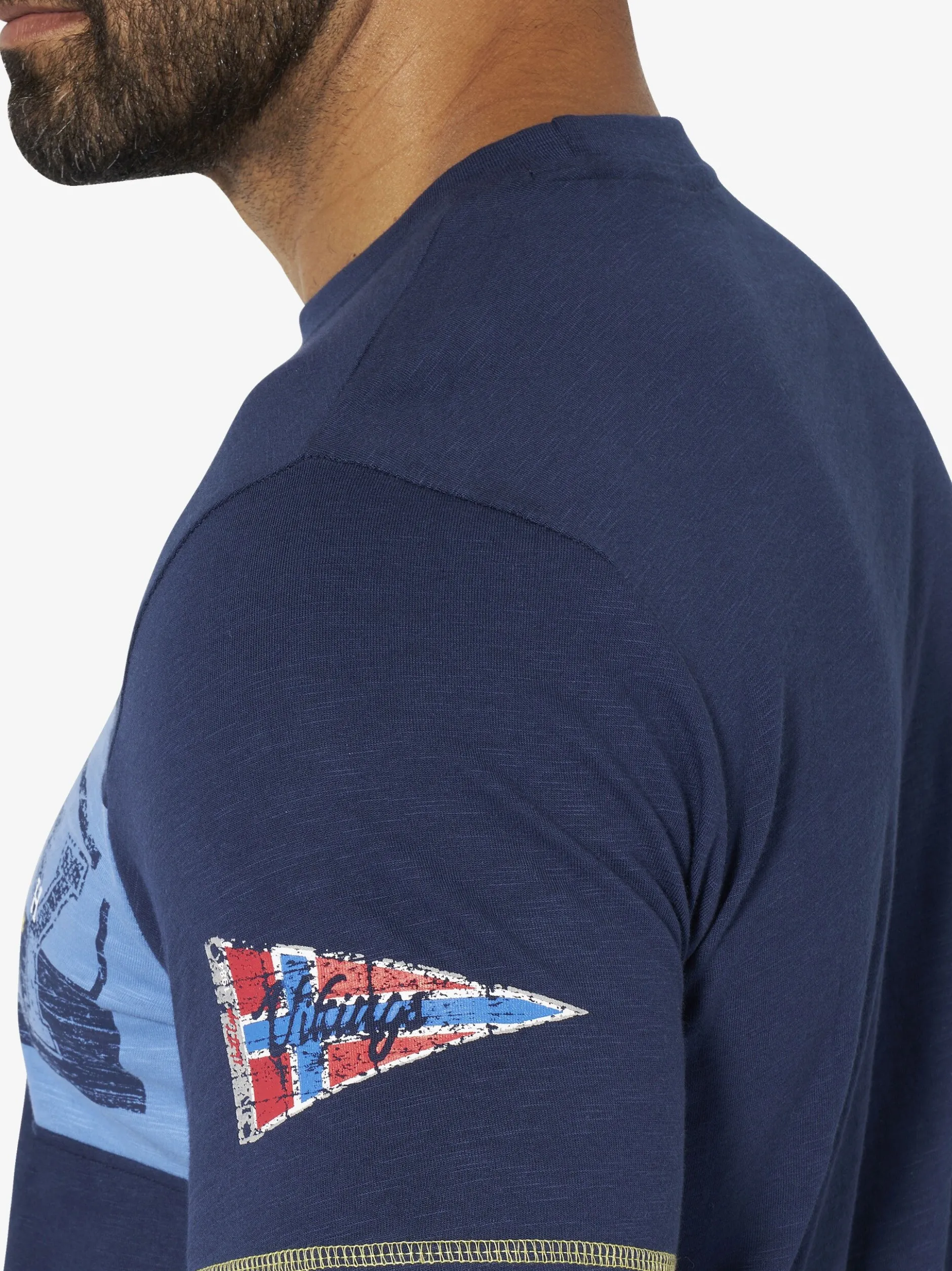 Jan Vanderstorm Herren T-Shirt - MATTGUR in blau
