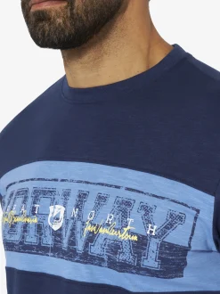 Jan Vanderstorm Herren T-Shirt - MATTGUR in blau