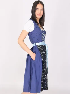 JCC Damen Dirndl in blau
