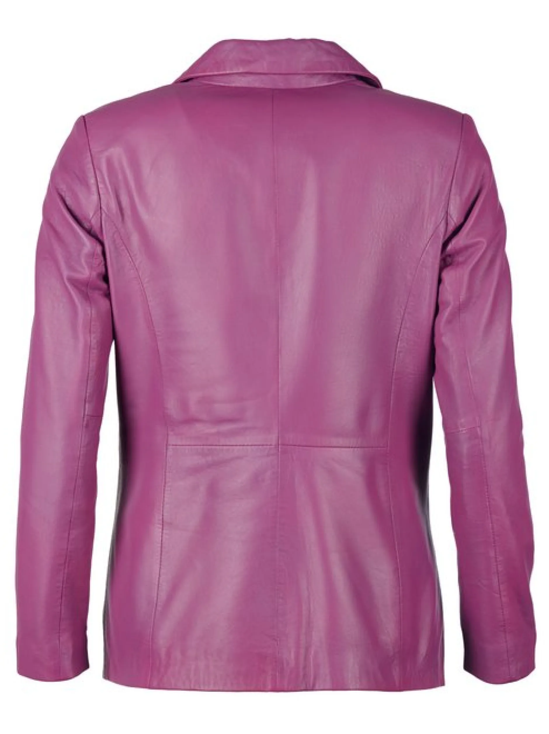 JCC Damen Lederblazer in lila