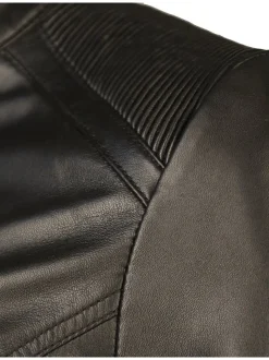 JCC Damen Lederjacke in schwarz