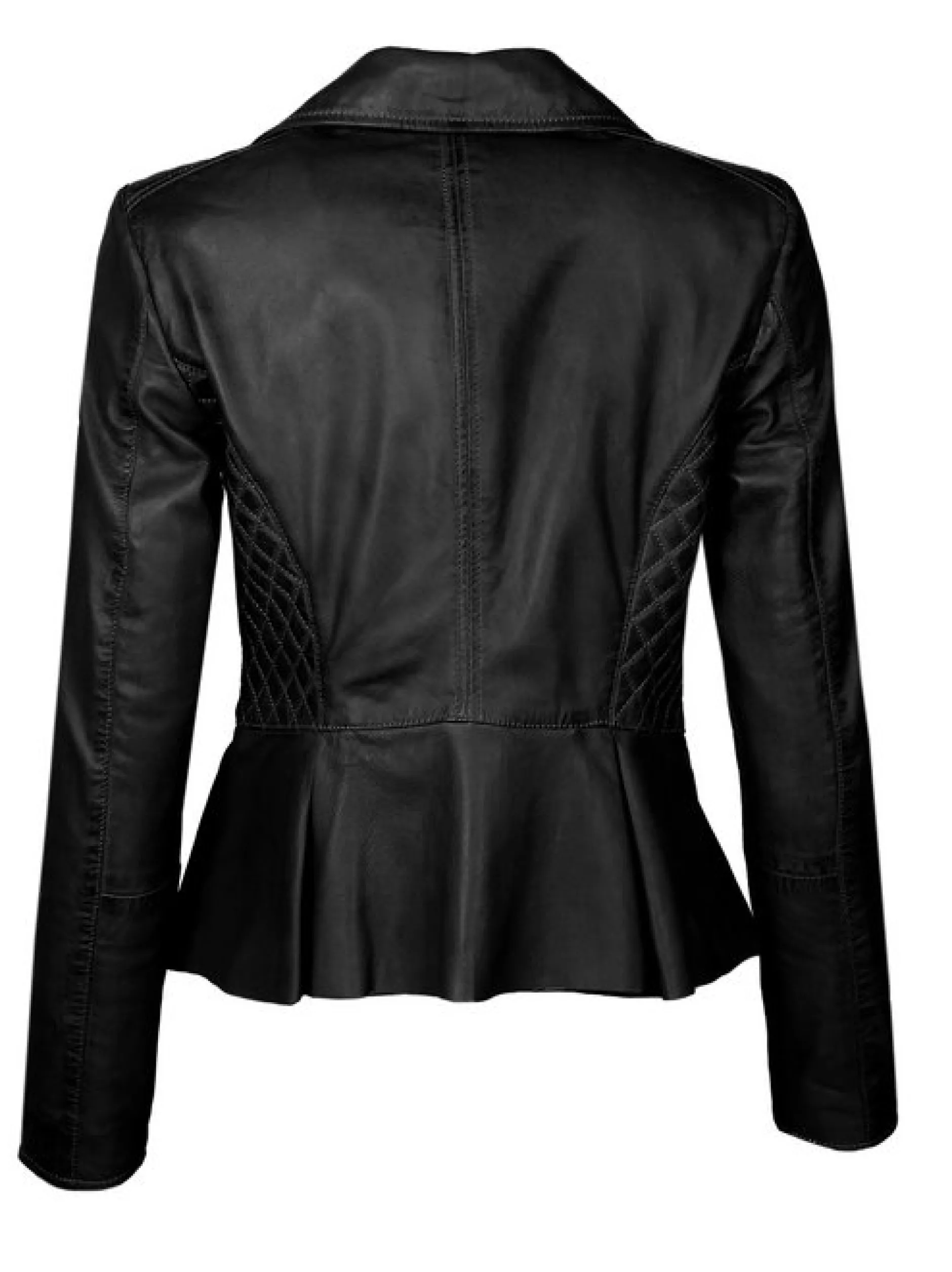 JCC Damen Lederjacke in schwarz