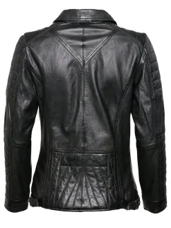 JCC Damen Lederjacke in schwarz