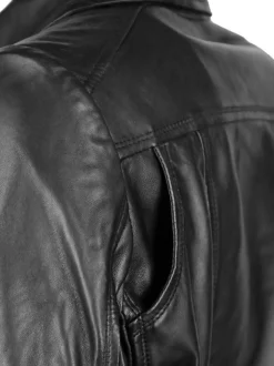JCC Damen Lederjacke in schwarz