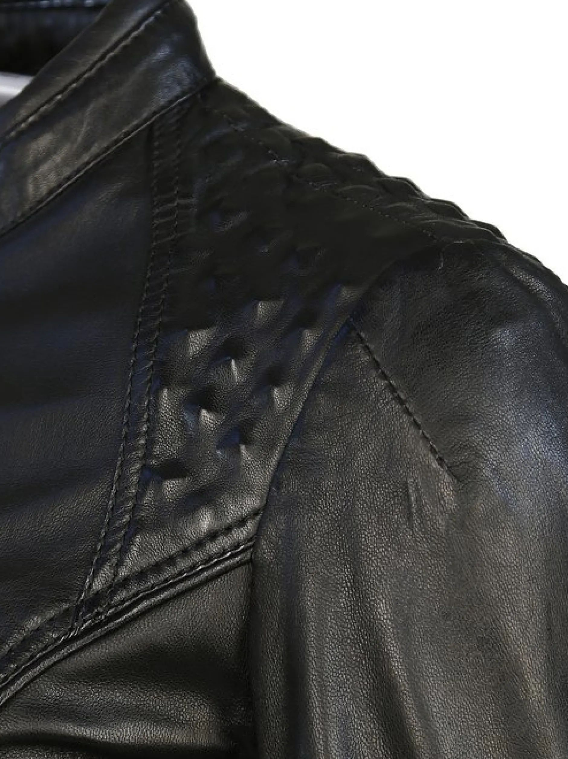 JCC Damen Lederjacke in schwarz