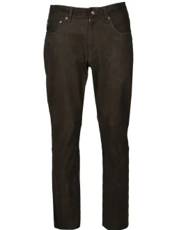 JCC Herren Lederhose in braun