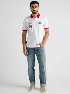 JCC Herren Poloshirt in weiß