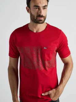 JCC Herren T-Shirt in rot
