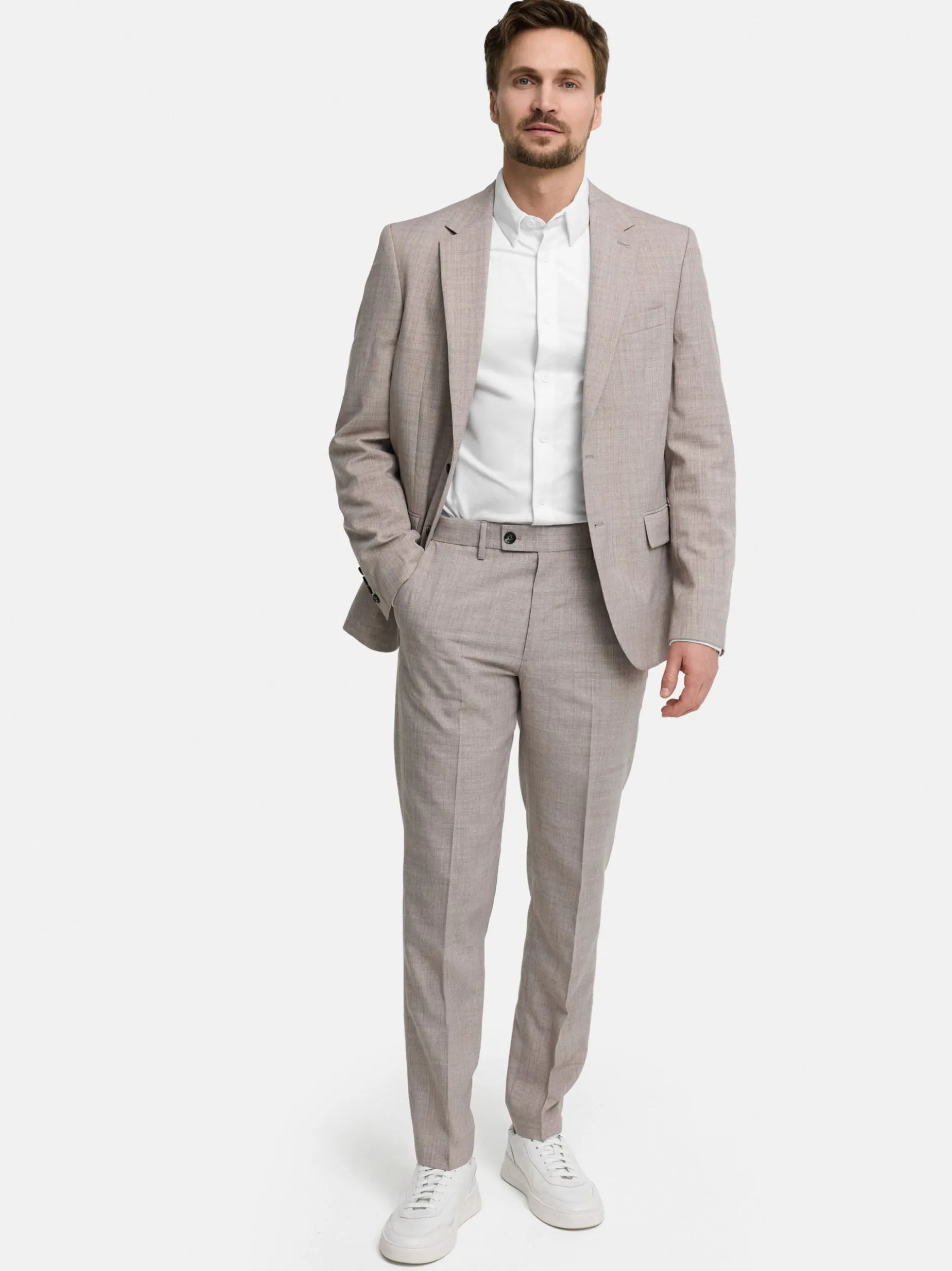 Jeff Herren Anzughose - JFElliot pants in sand