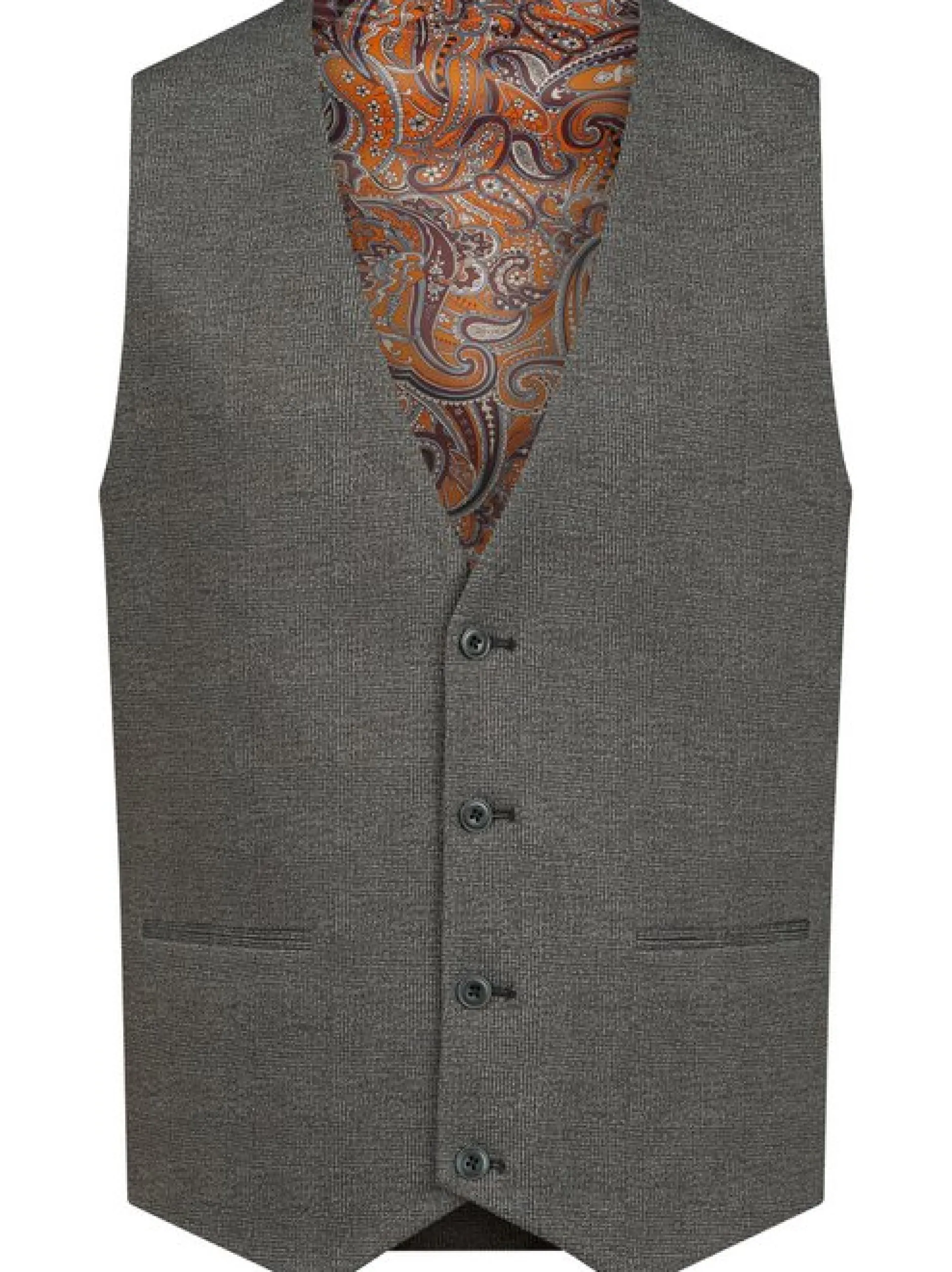 Jeff Herren Anzugweste - JFLuca in grau mehrfarbig