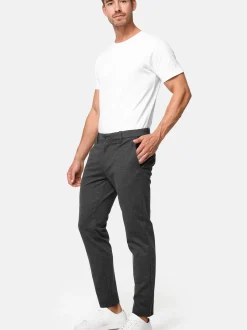 Jeff Herren Chinohose - Burch in anthrazit