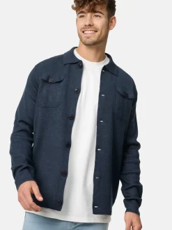 Jeff Herren Strickjacke - Bradshaw in marine