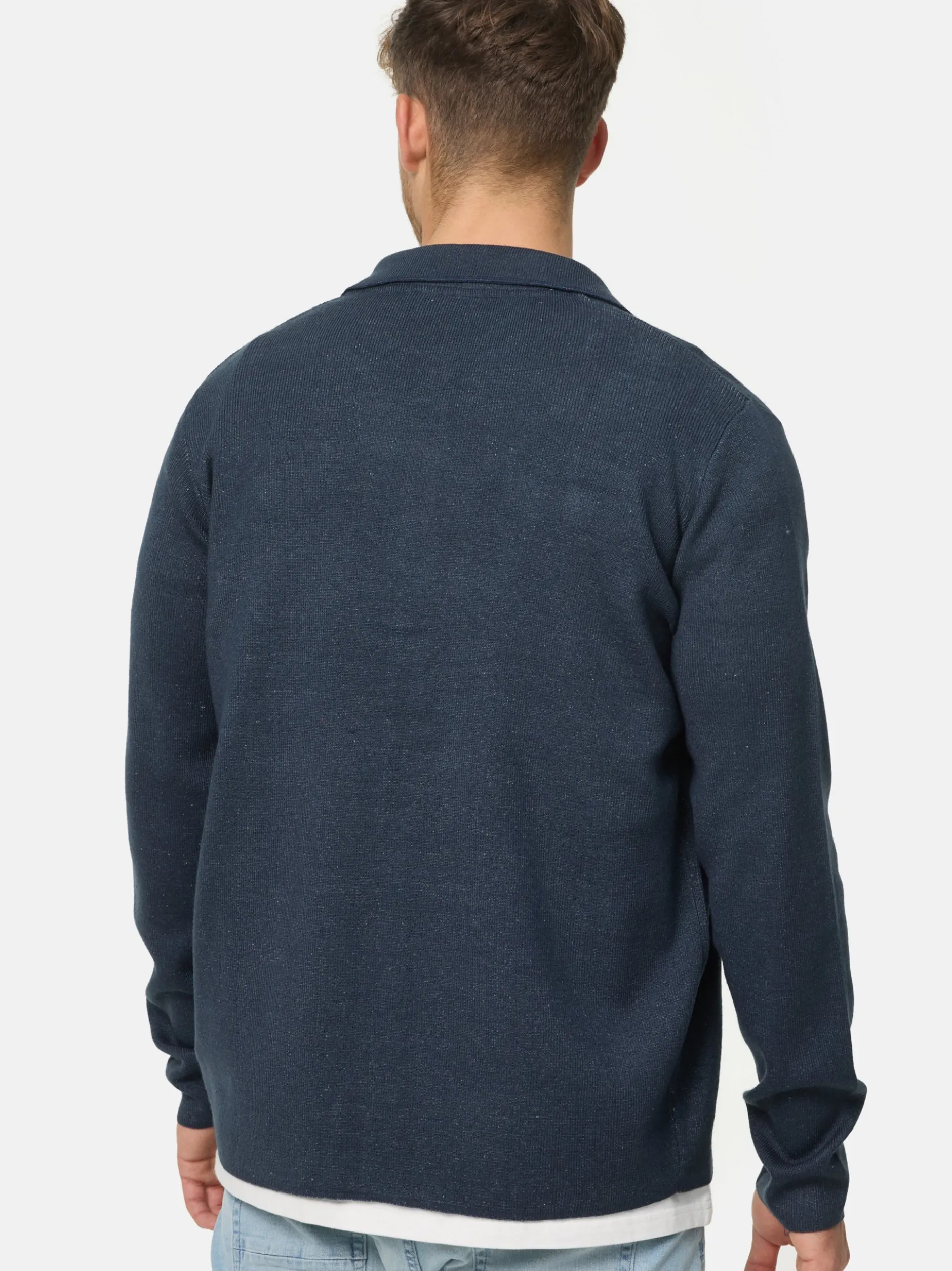 Jeff Herren Strickjacke - Bradshaw in marine