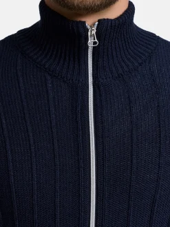 Jeff Herren Strickjacke - JFTruman in blau