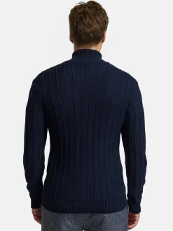 Jeff Herren Strickjacke - JFTruman in blau
