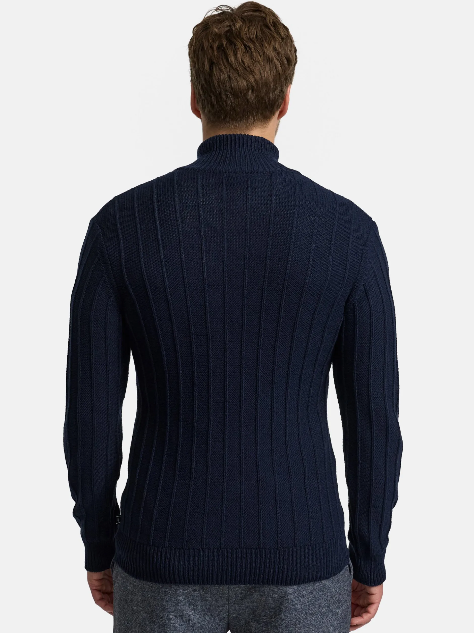 Jeff Herren Strickjacke - JFTruman in blau