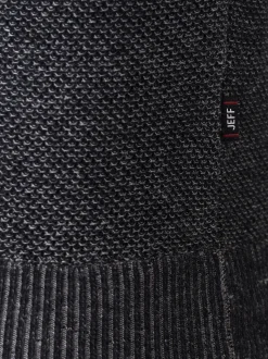 Jeff Herren Strickpullover - Crespo in schwarz