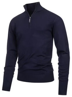 Jeff Herren Strickpullover - Frankie in marine
