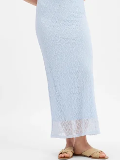 JJXX Damen Spitzenrock - Monroe in hellblau