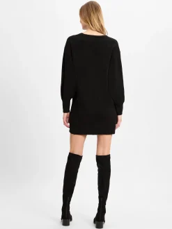 JJXX Damen Strickkleid - JXEffie in schwarz