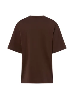 JJXX Damen T-Shirt in kastanie - Ausschnitt: Rundhals